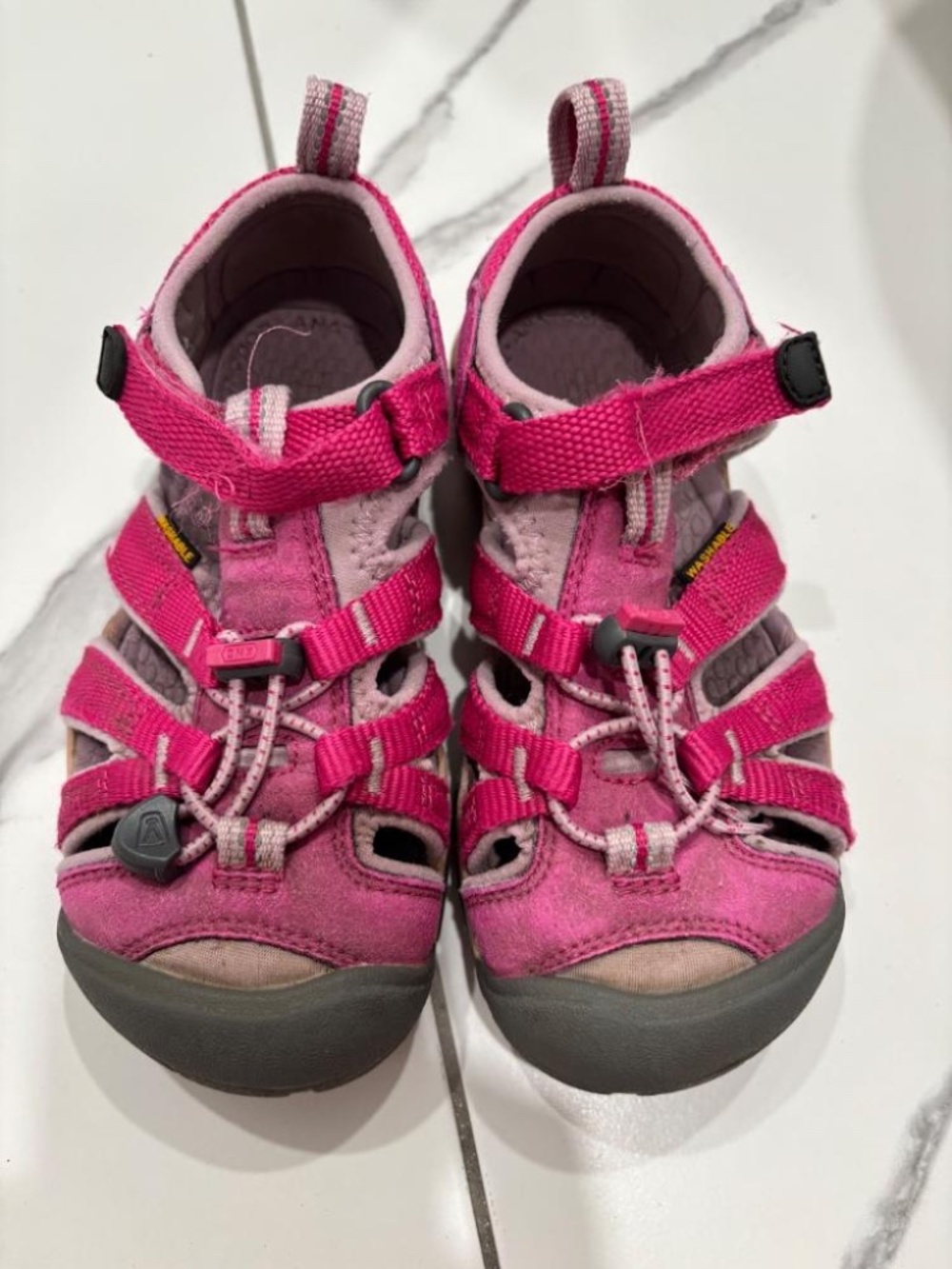Keen Kids Seacamp II CNX Sandals Berry Pink – Little Kid Size 12 – EUC